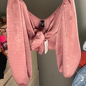 A Windsor top - Mauve